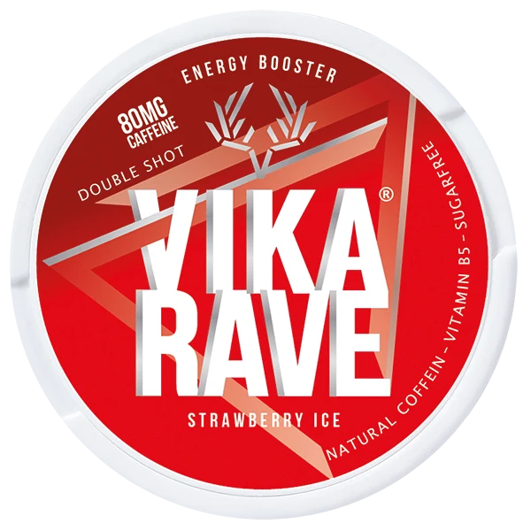 VIKA Rave Strawberry Ice energy booster